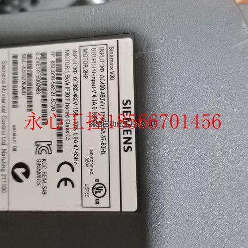 议价V20-1.5KW变频器功能正常成色如图需要的联系