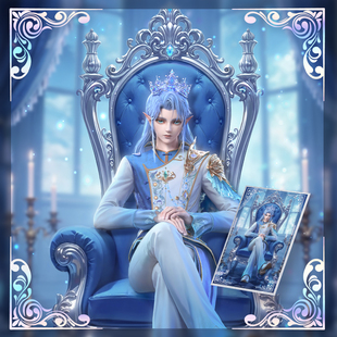 缔灵爱之默水玲珑系列官方正版 第二弹亚克力流沙银色纸动漫周边