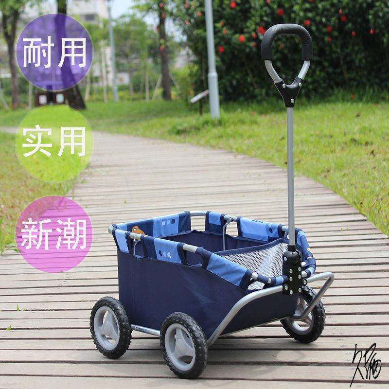 狗狗推车玩具四轮小拉车玩具物车宝宝家家出游推车儿童方便泰迪