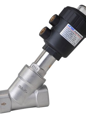 亚德客304不锈钢2JS角座阀2J150-15/200-25/320-32Q40/50/63/80