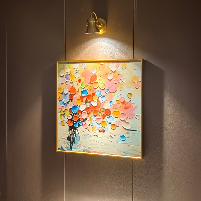 复古全铜纯铜美式中式欧式明装射灯可调角度家用吸顶单头背景墙灯