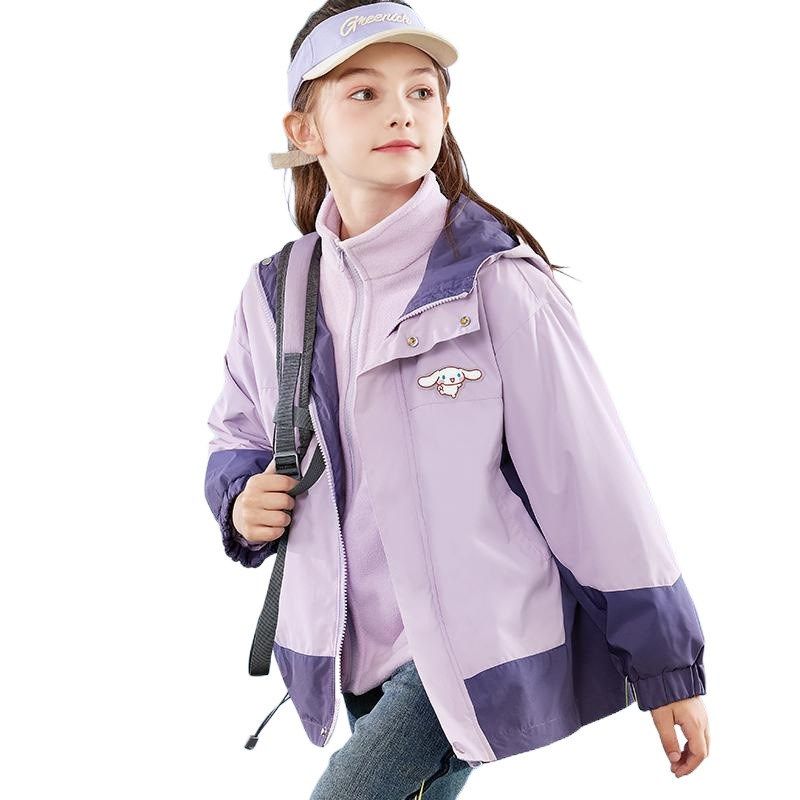 女童冲锋衣款外套儿童春秋装新款户外防风衣中大童三合一秋冬,童装/婴儿装/亲子装,儿童滑雪服,淘宝优惠券,粉丝福利购,淘宝优惠卷