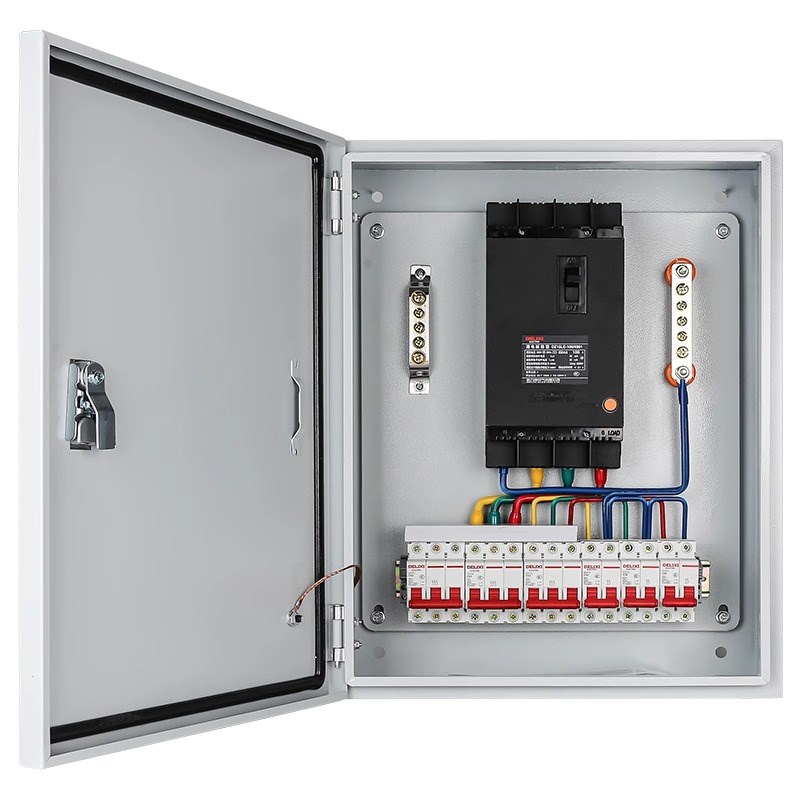 德力西成套配电箱户外定制面装式强力电源箱三级施工现场临时开关