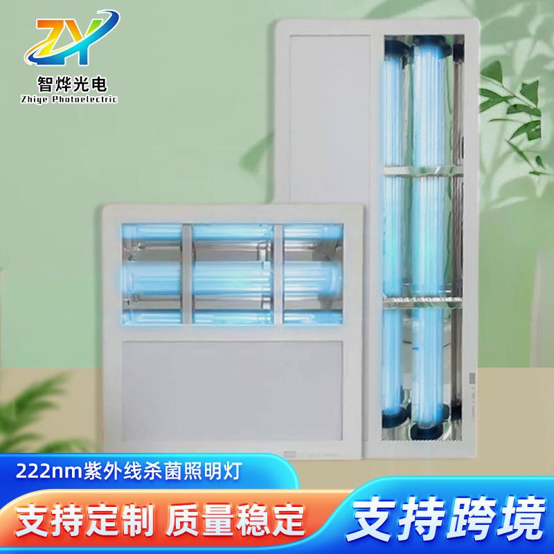 222nm紫外线杀菌照明灯人机共存厨房卫生间体感应消毒照明净化灯