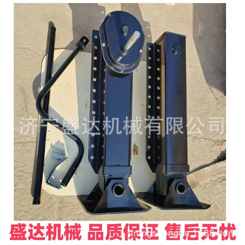 挂车配件厂家 28T吨挂车支腿80T吨拖车支腿 半挂车支撑马腿价格