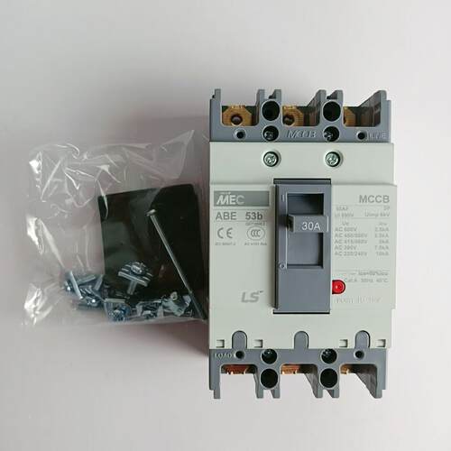 LS塑壳断路器ABN53C 15A 20A 30A 40A 50A 3P 三相塑壳断路器