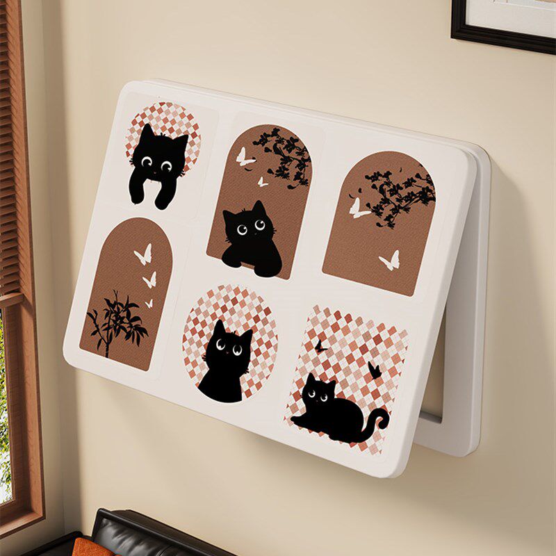 电表箱装饰画客厅电闸总开关挂画壁弱电箱电表箱挂式免打孔遮挡画