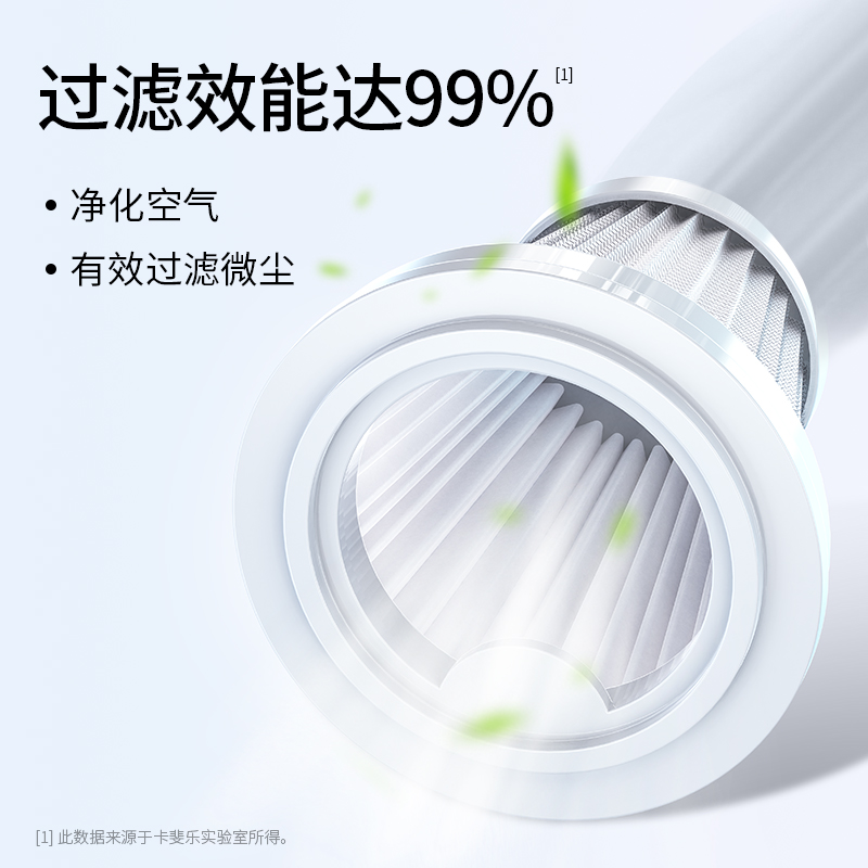 无线吸尘器配件可水洗HEPA洁净滤芯适用于吸毛器顶配款滤网