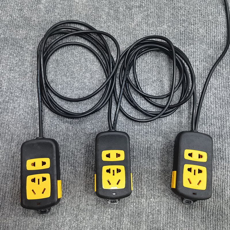 婚庆婚礼道具电线地拖排插排线接线板国标路引灯接线串联带指示灯