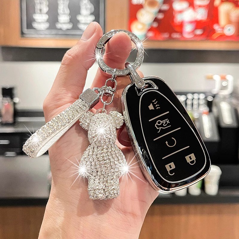 雪佛兰迈锐宝钥匙套科鲁泽科鲁兹创酷赛欧科沃兹汽车女壳包扣