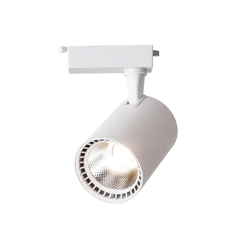 led轨道射灯服装店店铺商用明装家用COB超亮天花背景墙导轨射灯