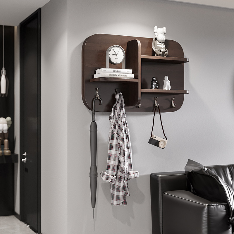 推拉电表箱遮挡装饰画电源电闸盒创意轻奢搁板架挂画可翻盖配电箱