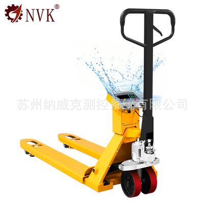 叉车秤带电子称2吨3T搬运车手动液压叉车称重防水