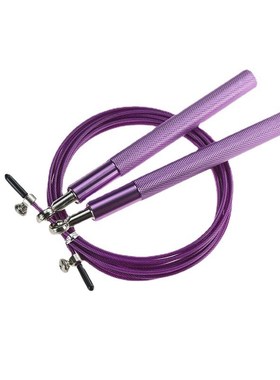 供应钢丝铝合金跳绳铝手柄健身运动跳绳3m轴承健身器材 jump rope