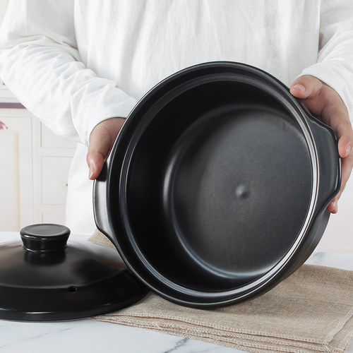 康舒耐高温煲仔饭砂锅米线土豆粉专用鸡公煲商用火锅干烧炖锅大号