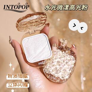 水光微漾高光粉珠光爆闪偏光立体自然提亮脸部修容卧蚕