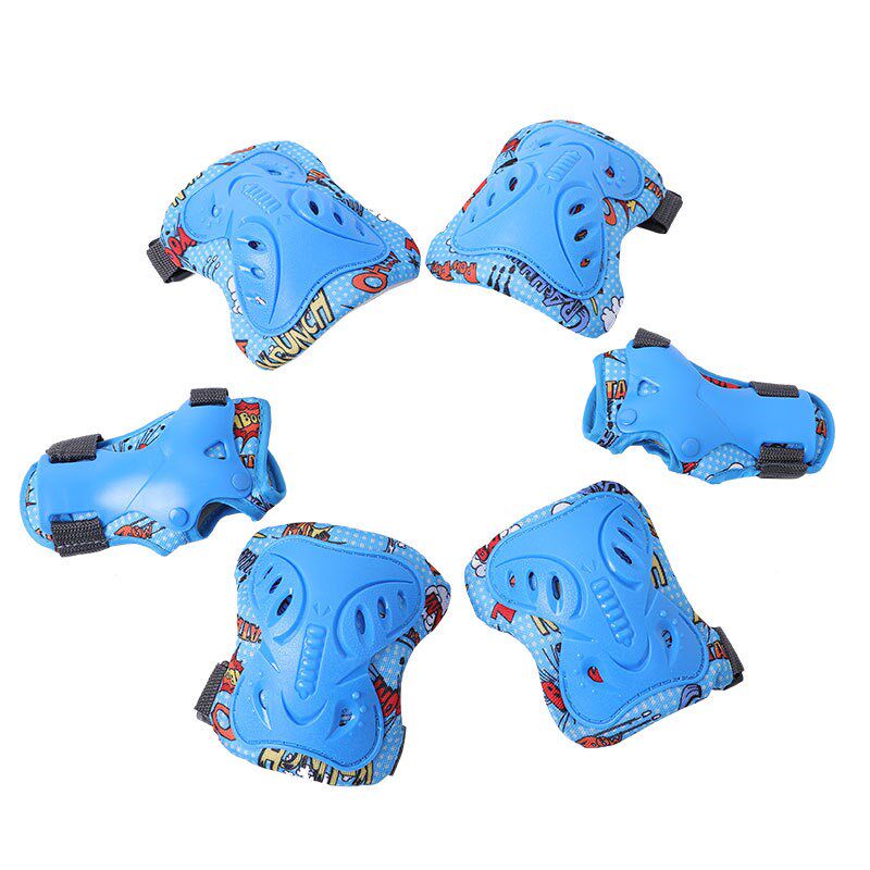 加厚轮滑护具套装滑冰成人儿童大人滑板溜冰鞋自R行车平衡护膝专