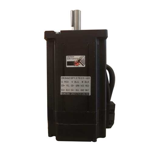 OK8603P127EC1-60 86mm Three phase closed loop motor NEMA34