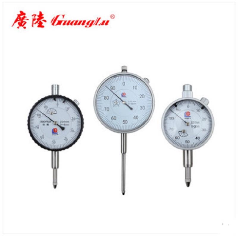 广陆千分表百分表指示表电子数显百分千分表杠杆表防震带钻量表