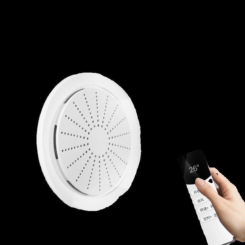 美硕双向排气扇新风换气扇家用墙窗式玻璃新风机可正反转排风扇