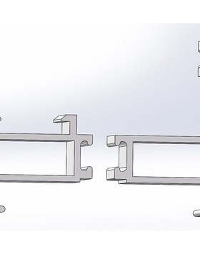 55K隔热平开窗系列材料建筑铝型材 铝合金节能4040工业铝型材加工