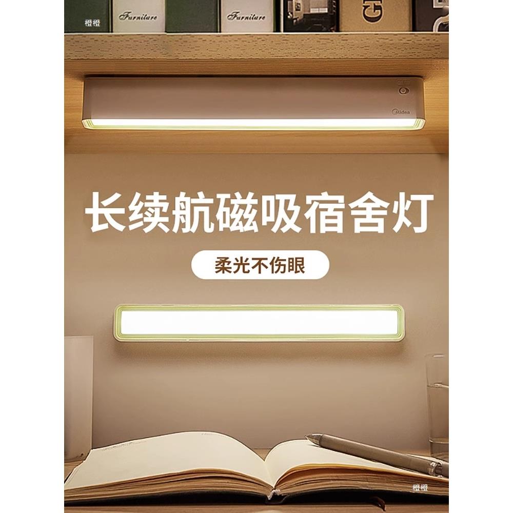 酷毙台灯充电学生护眼书桌寝室宿舍灯管磁铁吸附式