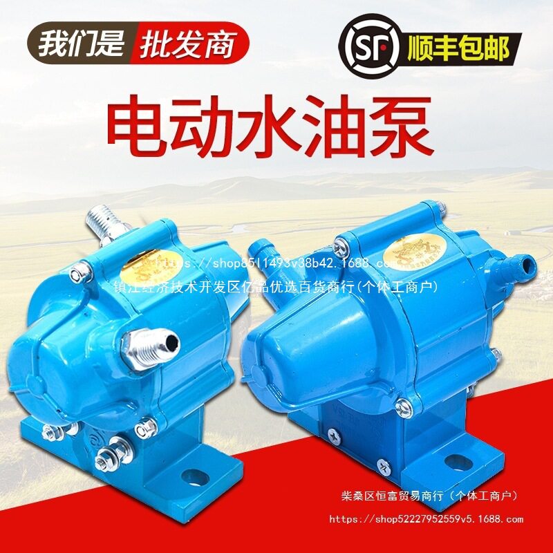晶体管电磁式电动油泵24v12v五十铃汽车货车水泵柴油泵外置抽油泵