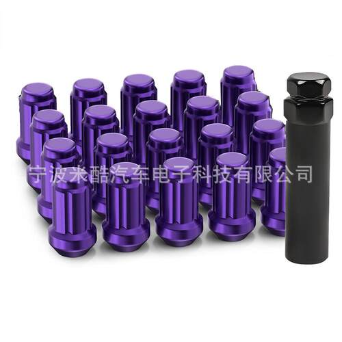 M12x1.25六角螺母汽车通用改装配件汽车轮胎螺母轮毂螺母WHEELNUT
