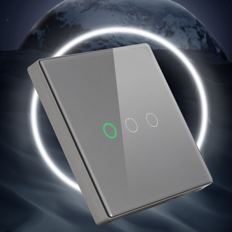 免布线无线遥控随意贴玻璃触摸220v模块接收器家用开关控制面板