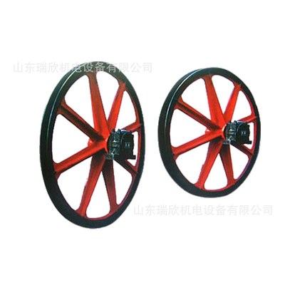 钢丝绳绳轮厂家现货直供TZG3000/26固定天伦3米凿井天轮