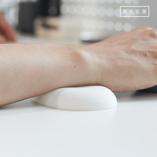 马克实测 软硅胶护腕鼠标键盘手托超大护手腕垫子办公室桌垫 AL-1