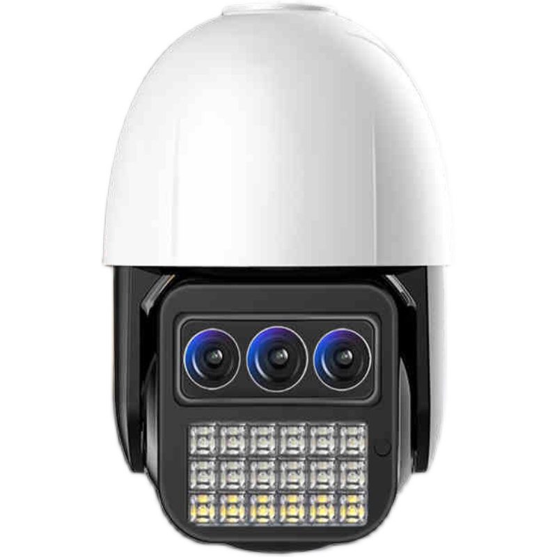 乔安360度全景无死角摄像头连手机远程室外无需网络家用4G监控器