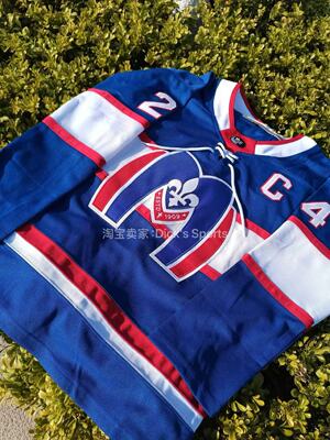 原版巅峰对决Shane hollander hudson同款球衣重工刺绣工艺制作