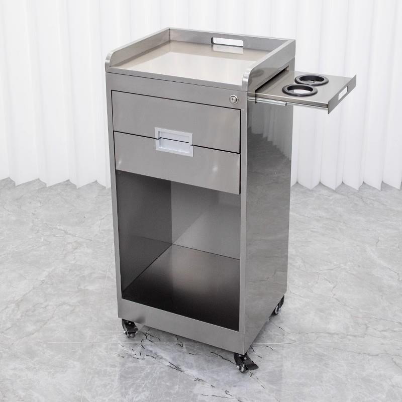 新款理发店不锈钢工具柜发廊专用美发店储物柜剪发工具柜厂家直销