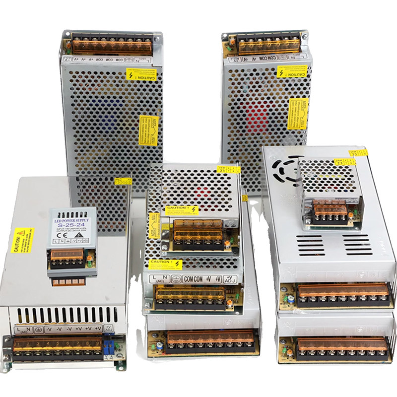 交流转直流电220V转DC5V12V24V监控电源LED变压器2A3A10A直流50W