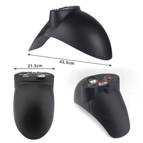 爱玛小龟电动车前挡泥板雅迪电瓶车前泥板前轮泥瓦挡水外壳全套壳