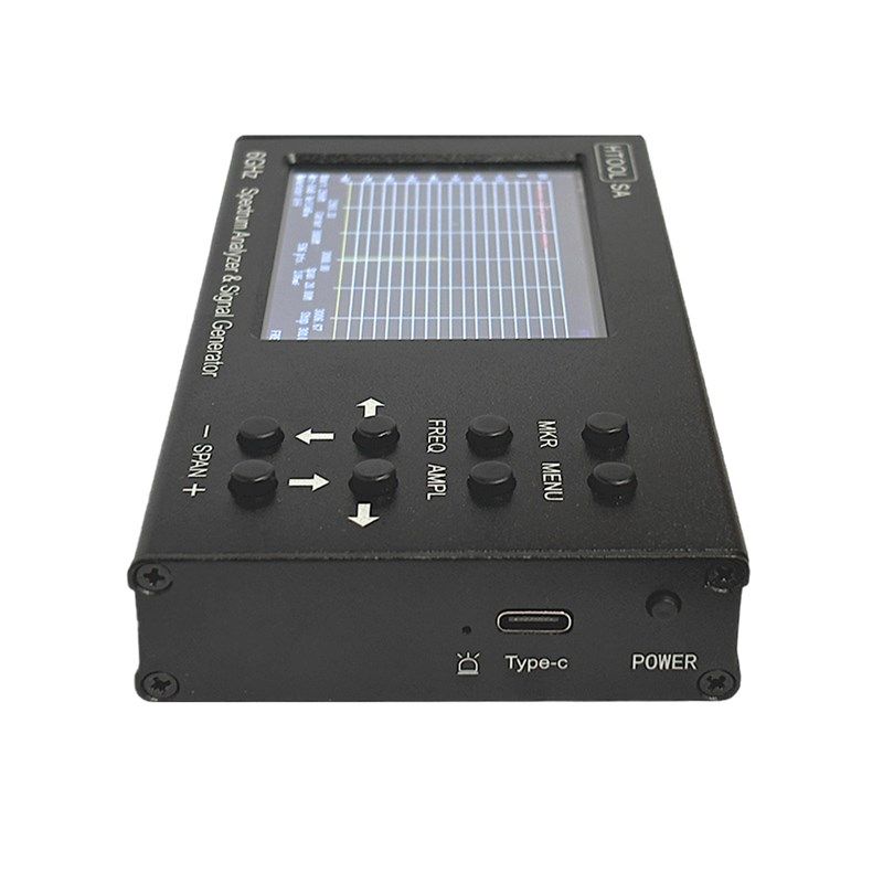 中文版SA6频谱分析仪信号源35MHz-6.2G便携无线信号频率幅度功率