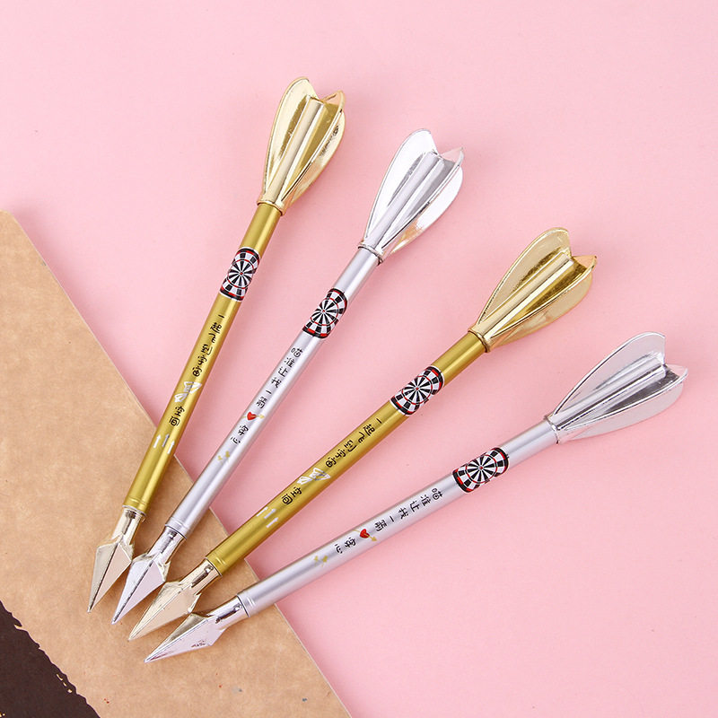 武器造型创意飞镖中性笔兵器系列黑色水笔签字笔学生文具礼品