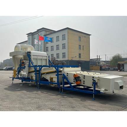 复试风筛双比重分级一体机谷物小麦芝麻筛选20吨/时大型设备