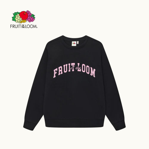 FRUITLOOM美式字母宽松卫衣