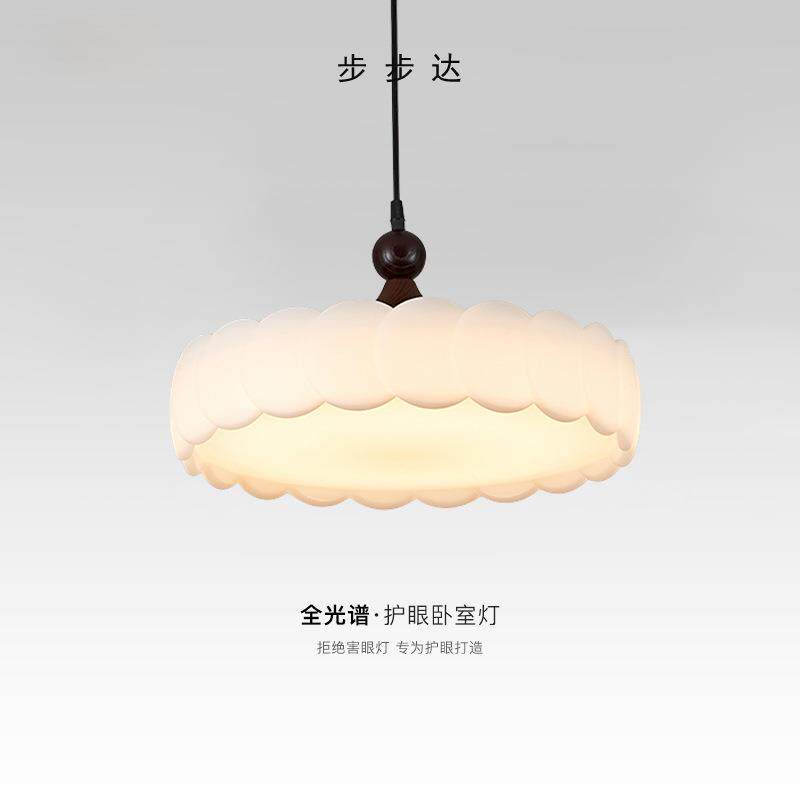 步步达法式中古餐厅吊灯卧室吸顶灯创意设计师书房主卧全光谱灯具