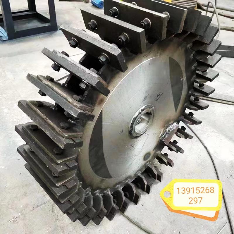 厂家供应PE磨粉机刀盘磨盘式磨粉机钢片式磨粉机刀盘