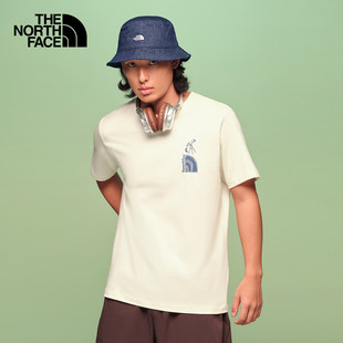 TheNorthFace北面户外26春夏新款男女短袖纯棉透气圆领T恤8GVC