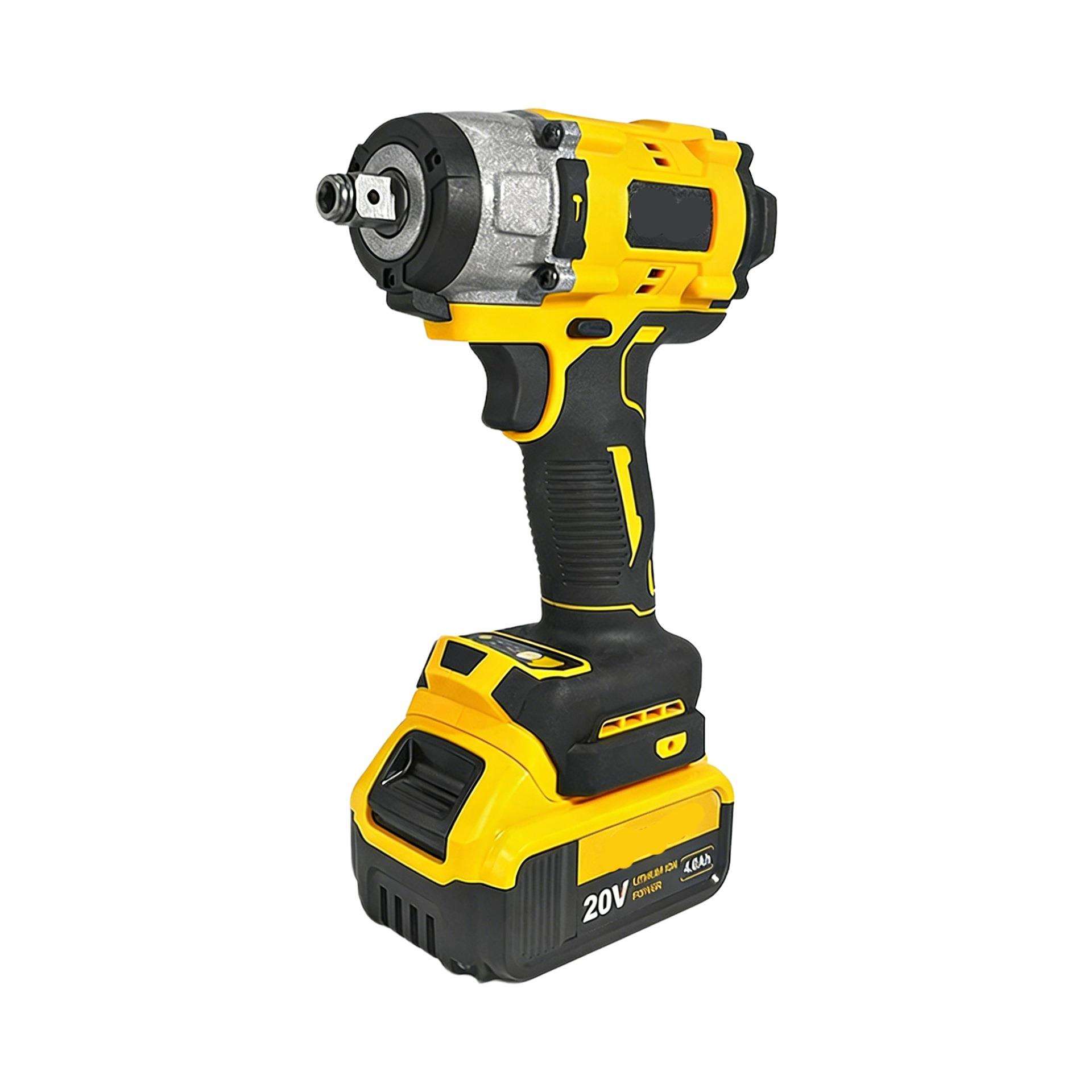 跨境热销电动扳手330N.m超大扭矩 大型货车轮胎专用外贸工具