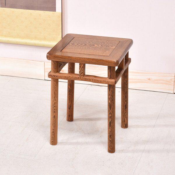 鸡翅木小方凳红木茶桌凳子家用中式实木沙发矮凳原木梳妆台化妆凳