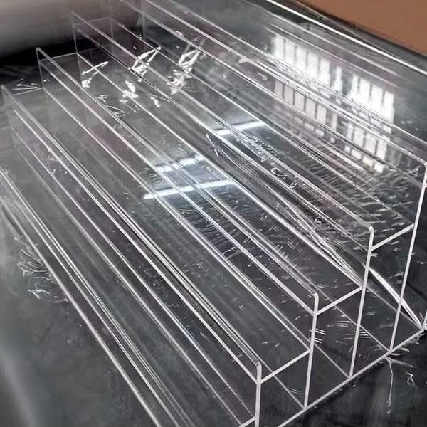 多层拆卡直播架 卡牌架 立牌卡片架陈列阶梯形 老硬币展示架