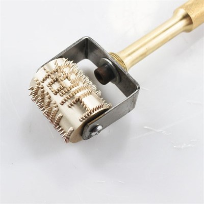 供应滚轮式针刺检验合格养殖屠宰印章防串货滚码机滚筒防伪铜质