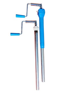 护理床摇把蓝色ABS摇把医院病床摇把配件ABS病床摇把丝杆病床摇杆