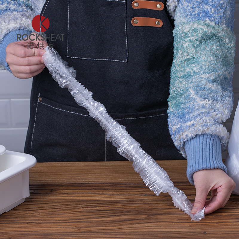 一次性烤盘保鲜膜套食品级商用浴帽式带松紧口周转箱家用保鲜膜罩