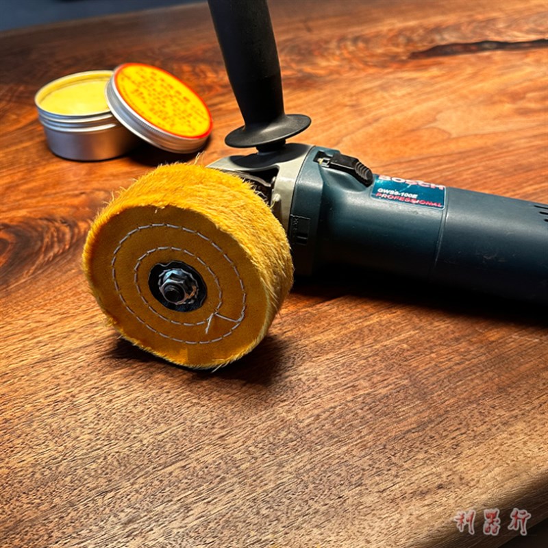 角磨机改抛光布轮4寸抛光轮100型角磨机抛光片实木金属石材镜面用